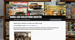 Desktop Screenshot of buyingmodelcarcollections.com