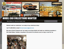 Tablet Screenshot of buyingmodelcarcollections.com